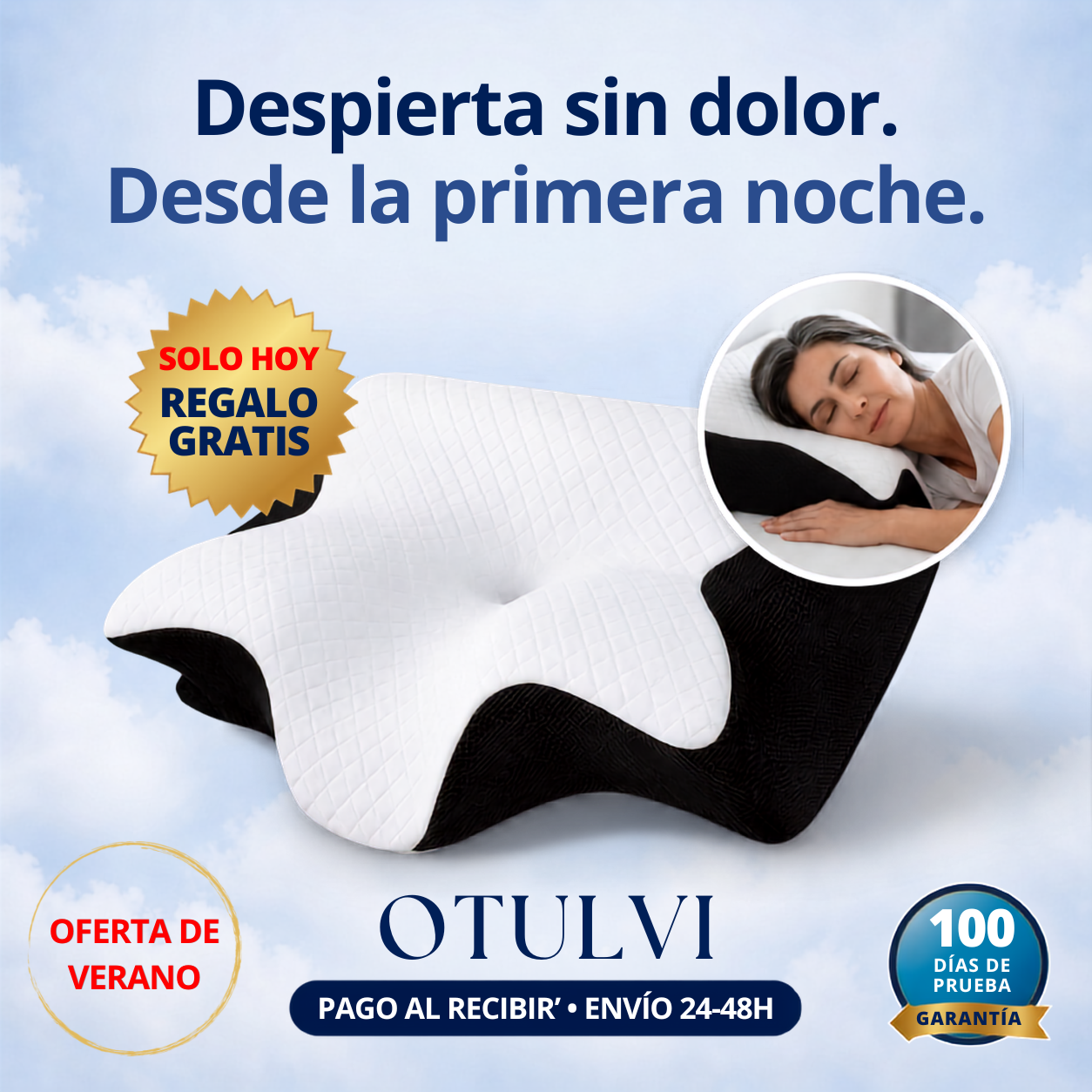 OtulviSleep™ Almohada Cervical