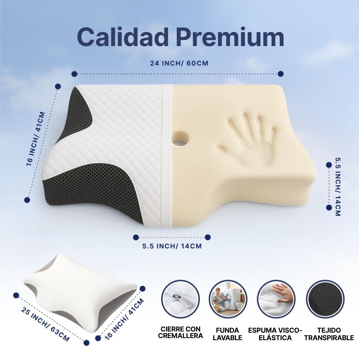 OtulviSleep™ Almohada Cervical